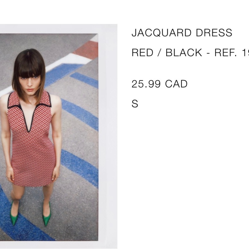 Zara dress never worn